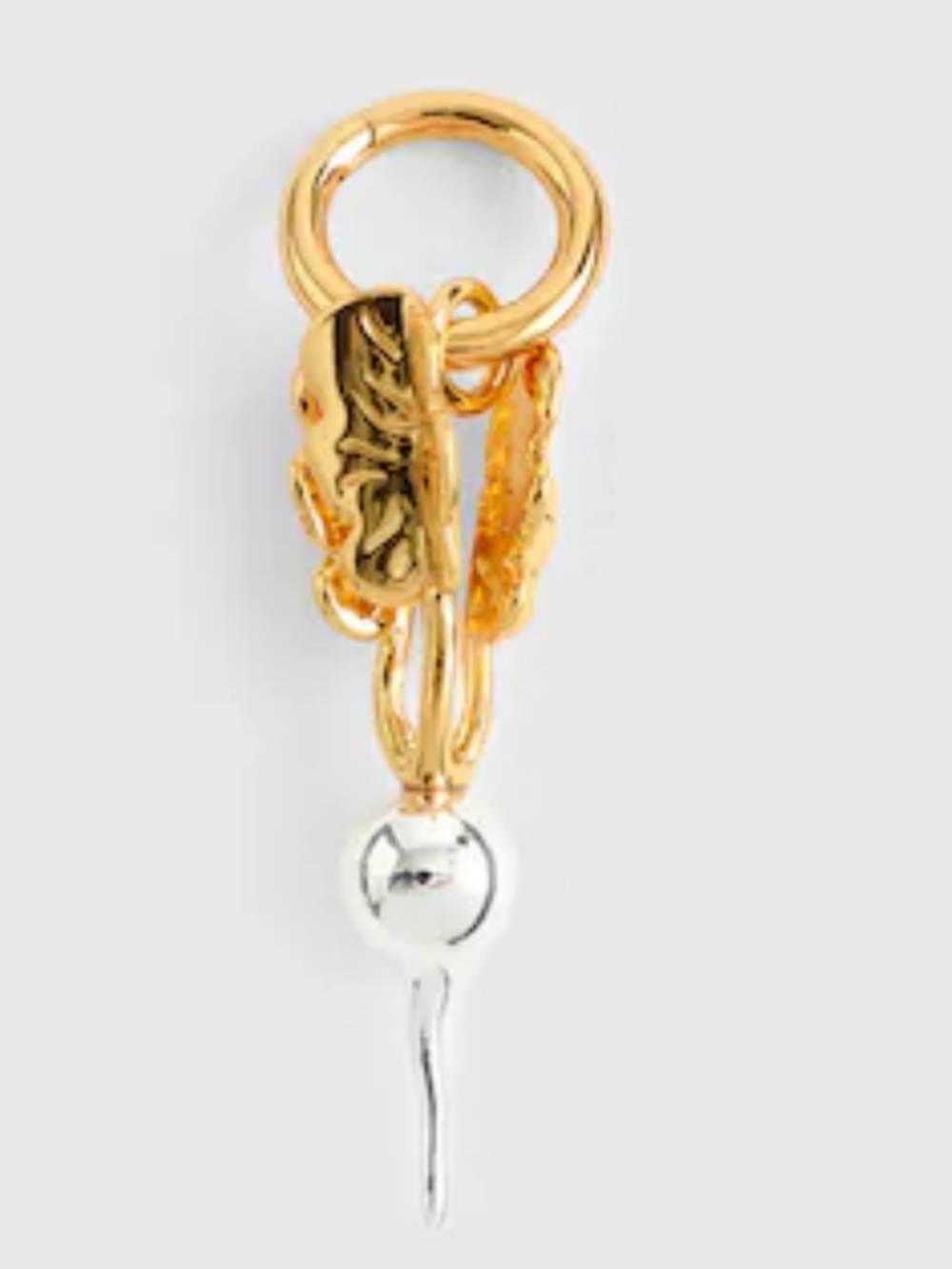 NWT Madewell Charm - Gold & Silver Radish Charm